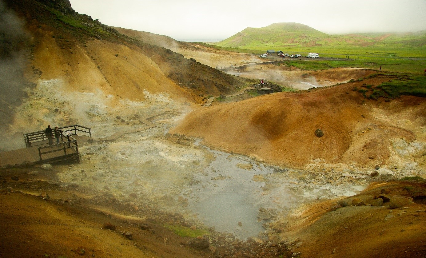 Reykjanes global geopark stoom