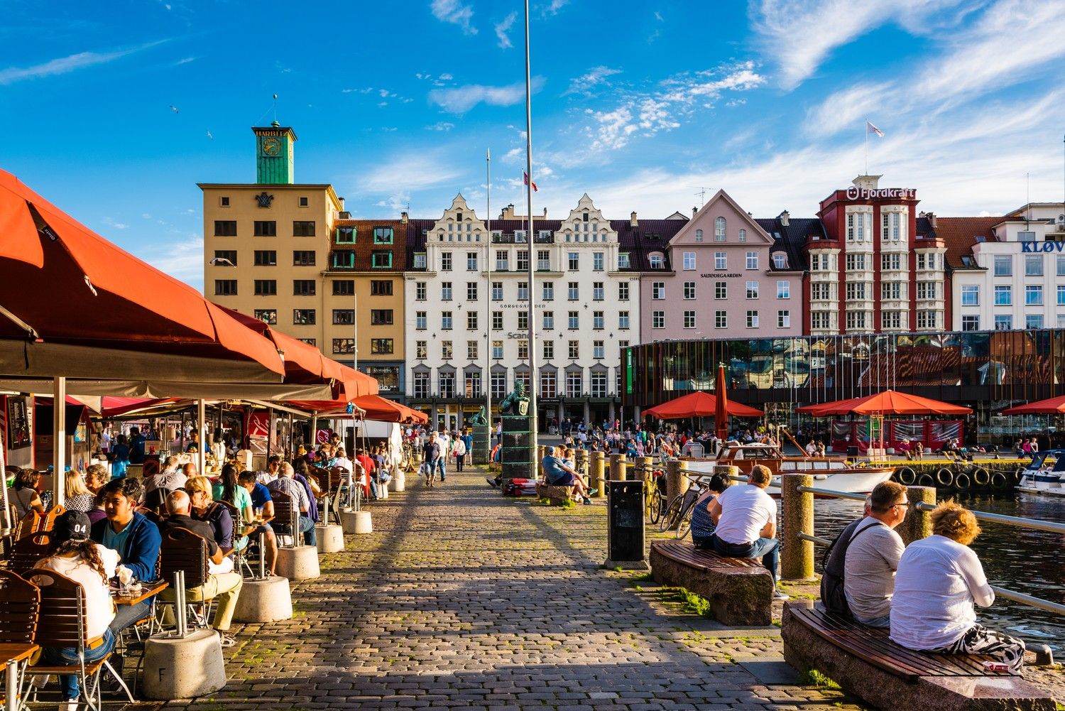 Bergen vismarkt haven Bergen vismarkt haven