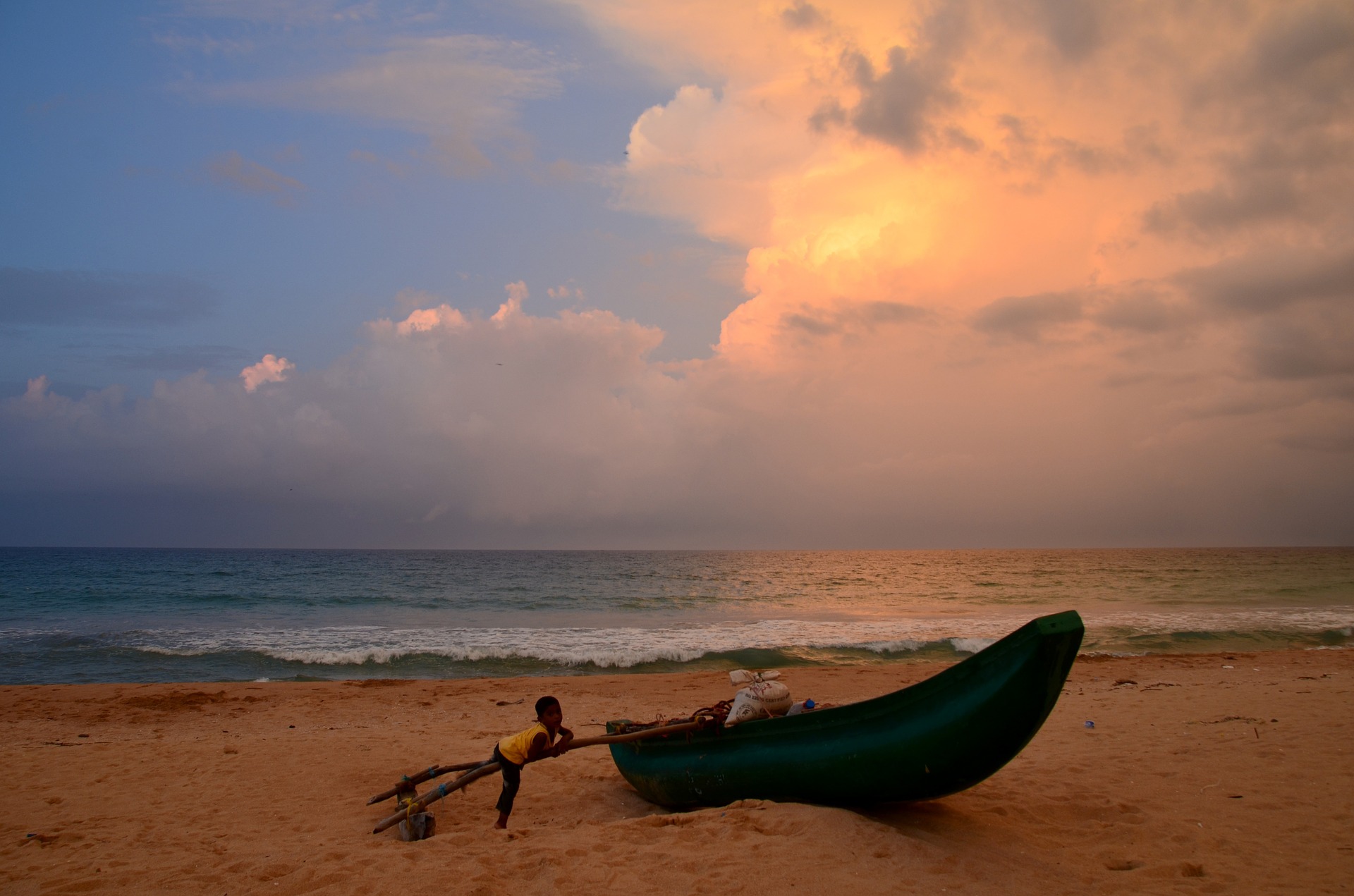 Strand Sri Lanka zuidkust Strand Sri Lanka zuidkust