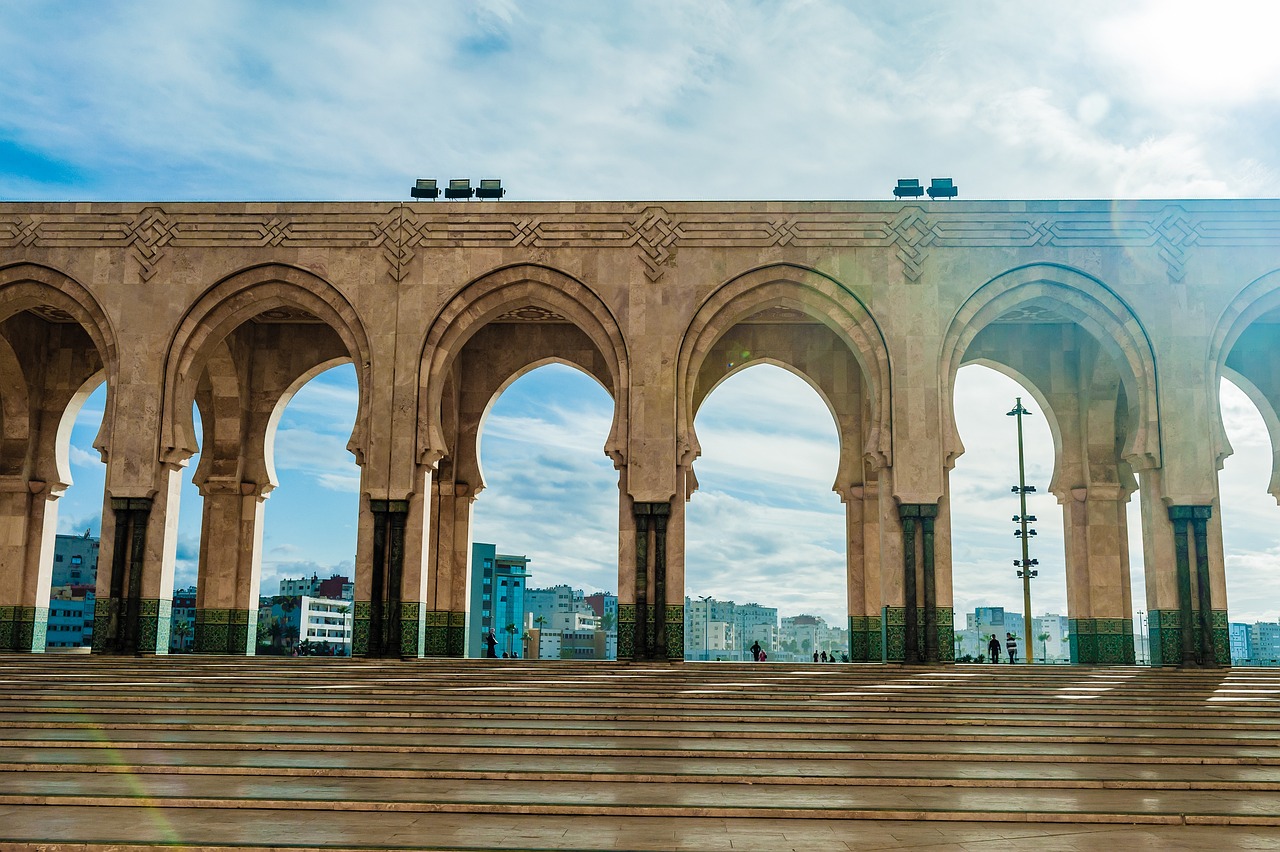 Hassan II Moskee Casablanca Marokko - Journeys.be Hassan-II-Moskee-Casablanca-Marokko