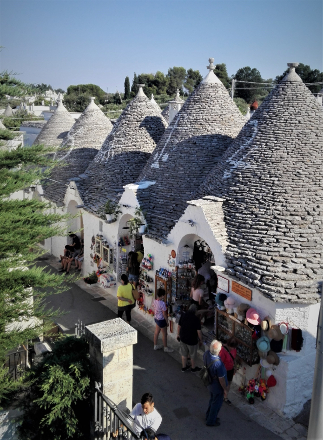 Alberobello daken van trulli Alberobello daken van trulli
