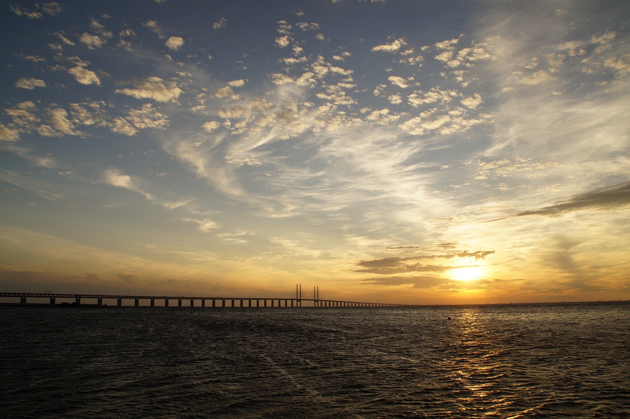 Oresund brug Zweden Denemarken Oresund brug Zweden Denemarken
