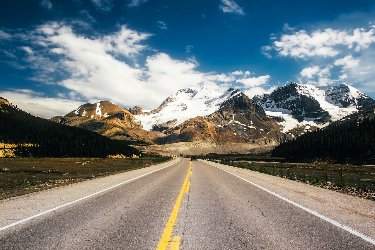 Icefields parkway, Canada - roadtrip West-Canada